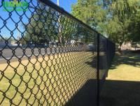 O Pvc revestiu o fio Mesh Fence Anti Corrosion Colored do elo de corrente do fio 2.0mm