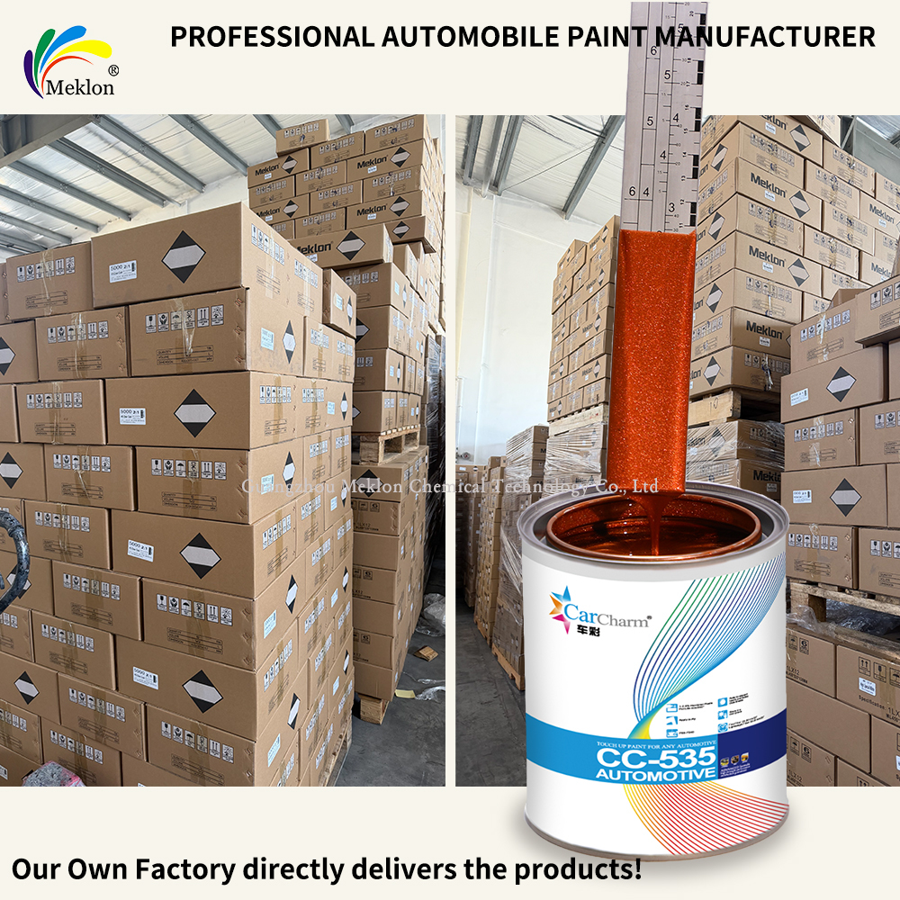 Car Repair Paint Crystal Bronze Pearl 1L Acrylic High Gloss Factory Wholesale Ready to Ship