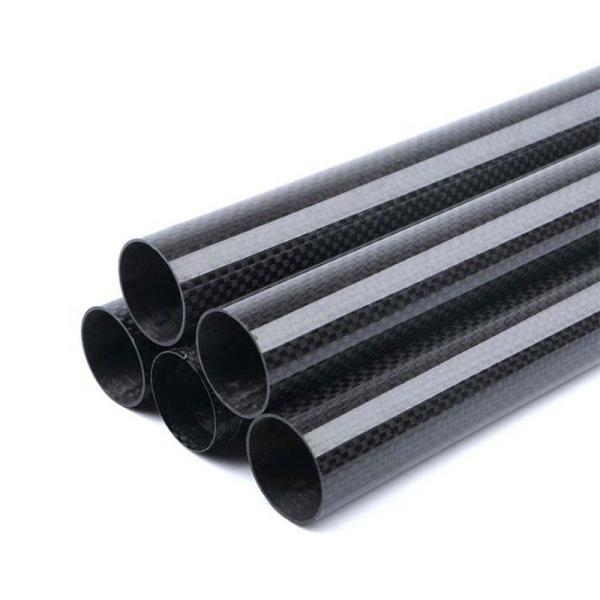 Sarja modular redonda 0.5mm - 20mm do tubo 3K da fibra do carbono