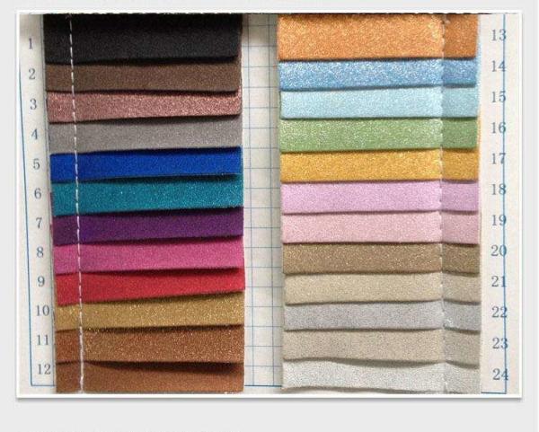 Synthetic fabric faux leather pu fabrics for clothing and Digital printer