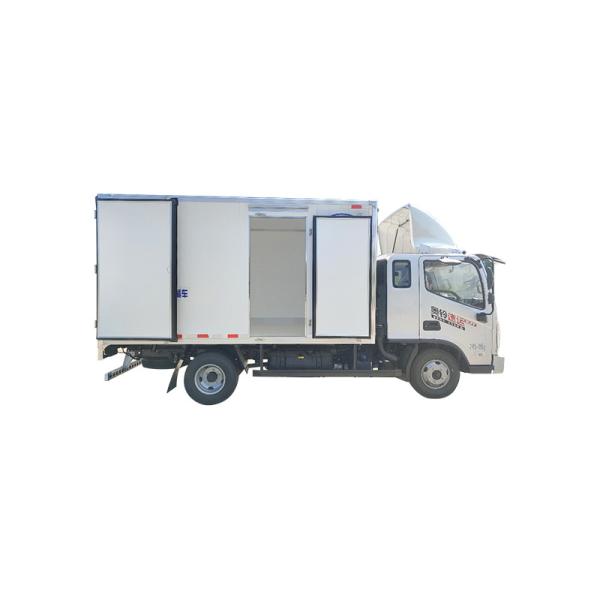 158HP 4L Engine Refrigerator Trucks Ice Cream Freezer Box Truck