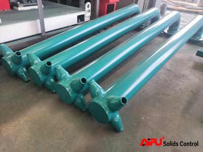 Tank-installed Q345 Material Flanged Connection Fixed Nozzles Drilling Mud Gun APNJQ100
