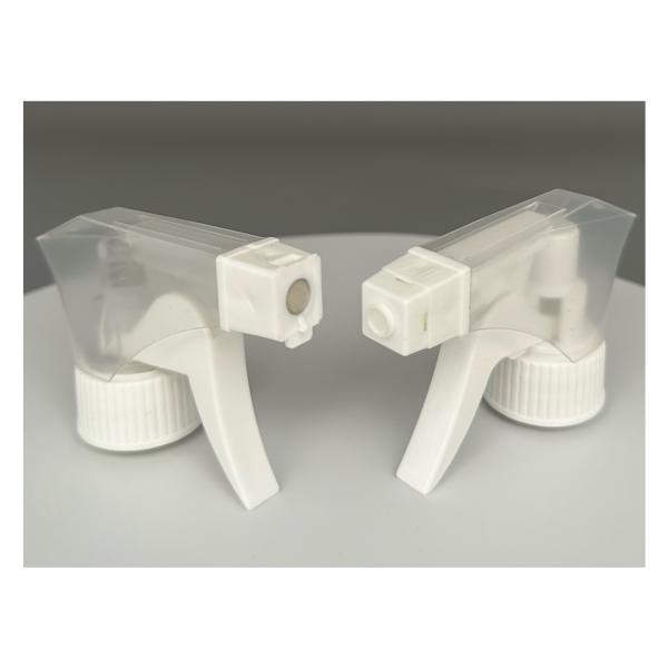 Plastic Trigger 28/400 White Transparent Spray with 28/410 Pump Sprayer and Closure Size