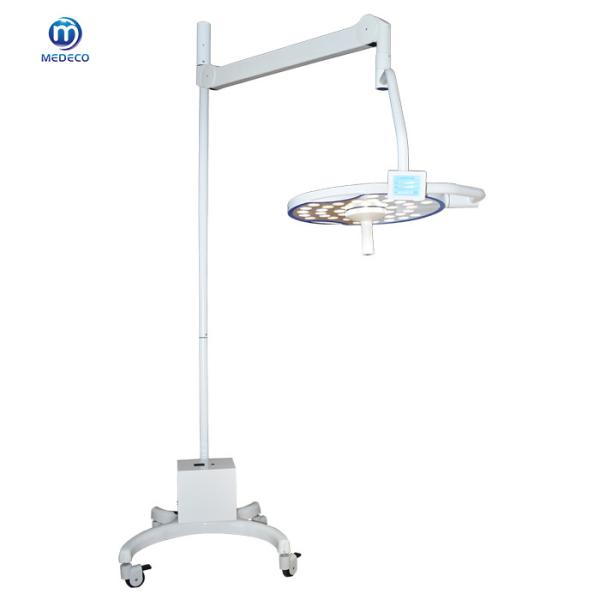 Lâmpada cirúrgica LED de tipo móvel 500 com bateria Luz cirúrgica sem sombra médica