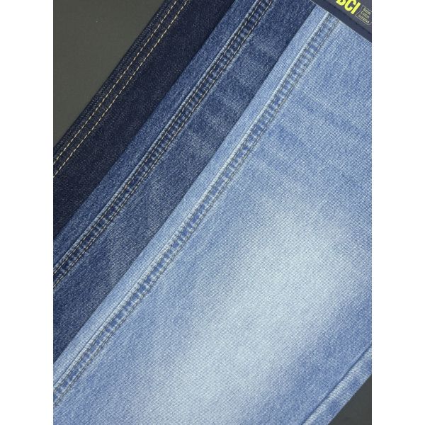 Soft Denim Fabric 100% Cotton Denim 9.8oz Light Weight Denim For Classic Shirts, Dresses And Jackets