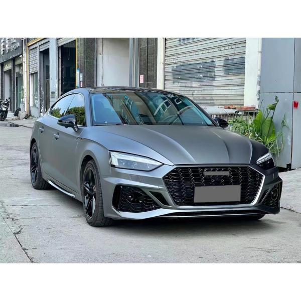 PP материал Audi A5 до RS5 Широкий корпус 2020-2023 Передний задний бампер решетка Боковые юбки