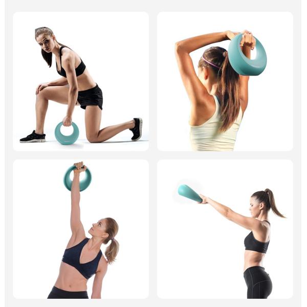 OEM 5lb 10lb 15lb 25lb TPR Iron Fitness Kettlebells For Girls