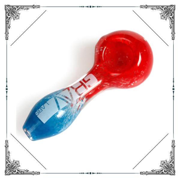Mix Color Grav Glass Smoking Pipes 4 Inches Hand Spoon Tobacco Pipe
