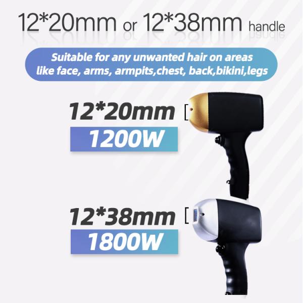 Medical Aesthetics Titanium Ice Laser Soprano Hair Removal Machine With Advanced Cooling System