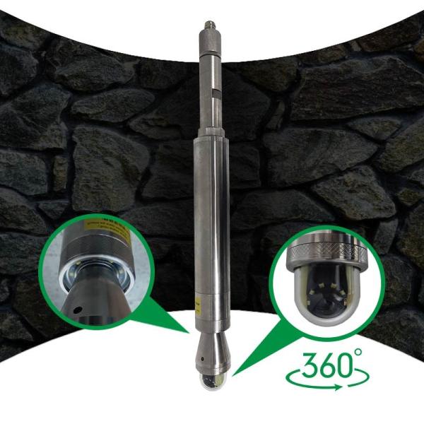 Камера осмотра скважины Ptz 360 градусов поворачивает уровень 65mm Panaramic промышленный