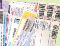 Rectangular Courier Air Waybill Customized Airway Bill With Carbon