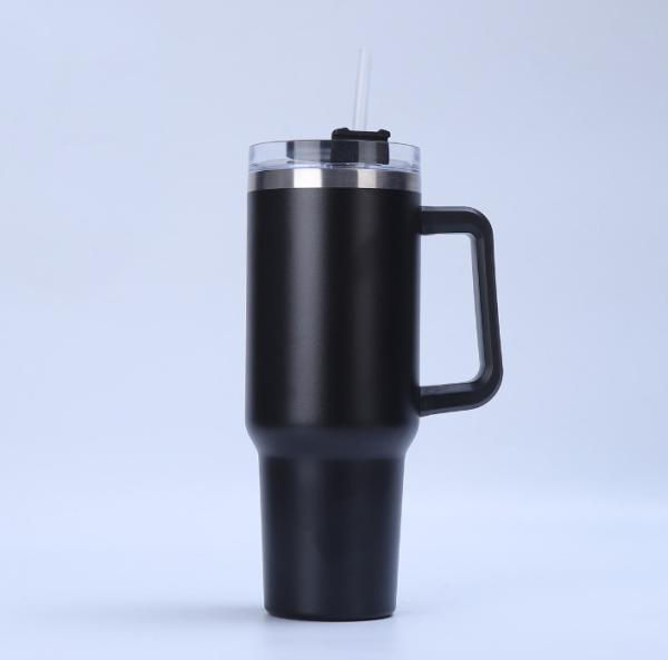40oz 1200ml Dupla parede aspirador Tumbler garrafa Copo de carro à prova de vazamento