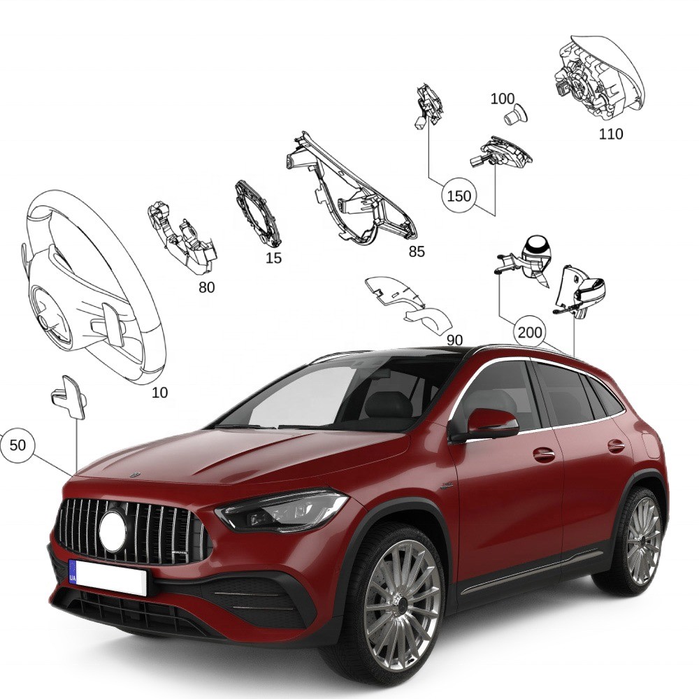 OEM A0008603702 Car Aftermarket for-Benz GLS/C/A AMG2019 Full Range Auto Accessories