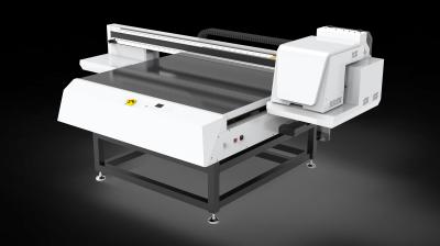 UV Printer 1mx1.5m Large Format Flatbed Printer Industrial Industrial Print Head 1800 Dpi 3D Embossed Effect OEM ODM