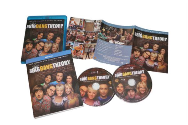 Free DHL Shipping@New Release Hot Classic Blu Ray DVD Movie Big Bang Theory Season 8