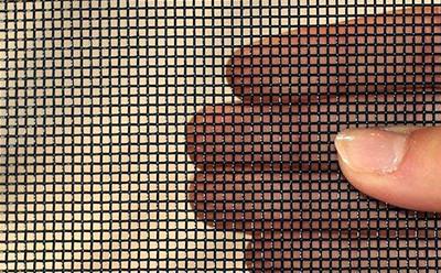 14 nylon transmissor claro de pouco peso da malha X 14 Mesh Window Screen Wire Mesh