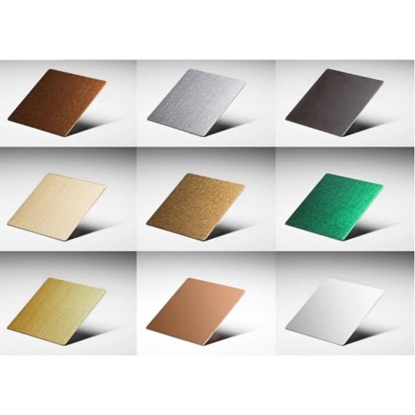 316 8K зеркало Золотая листовка из нержавеющей стали Декоративная 1 мм SS листовка холоднокатаная