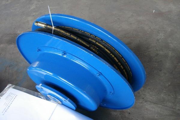 Protective Industrial Water Hose Reel Adjustable Position Stainless Steel