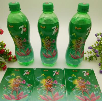 Custom Shape Shrink Film Labels Vivid Gravure Printing Up To 13 Colors