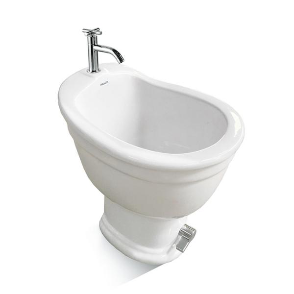 Ушат Mop СТРЕЛКИ FM7807A, керамическая раковина ушата прачечной для туалета Bathroom