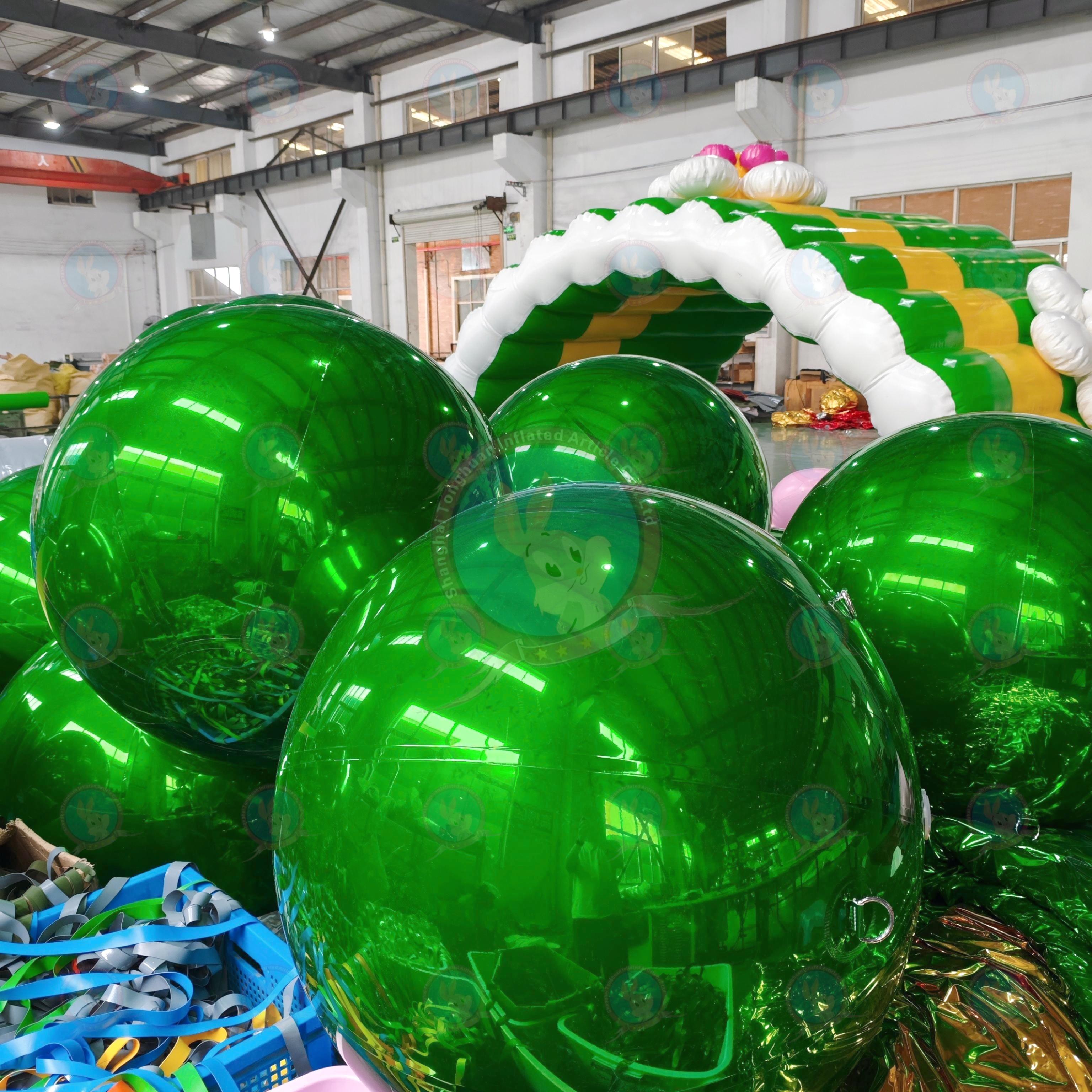 Large Inflatable Disco Ball Decoration Sphere Designed for Commercial Event Styling Exhibition Displays Party Venues Public Installations And Advertising Projects