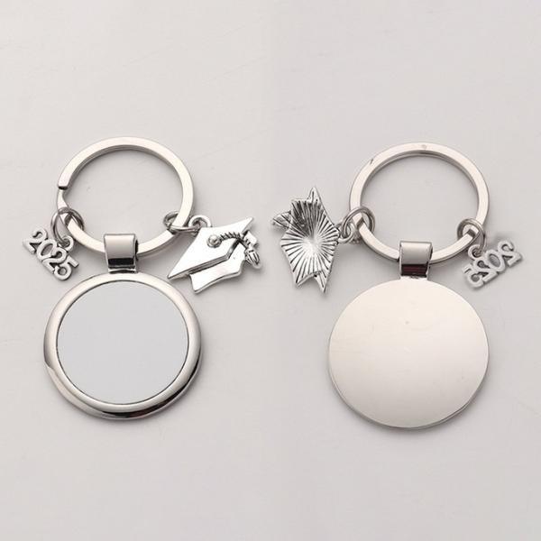 Grad Souvenir Keyring Key Pendant Personalized Graduation Gifts Sublimation Graduation Keychain