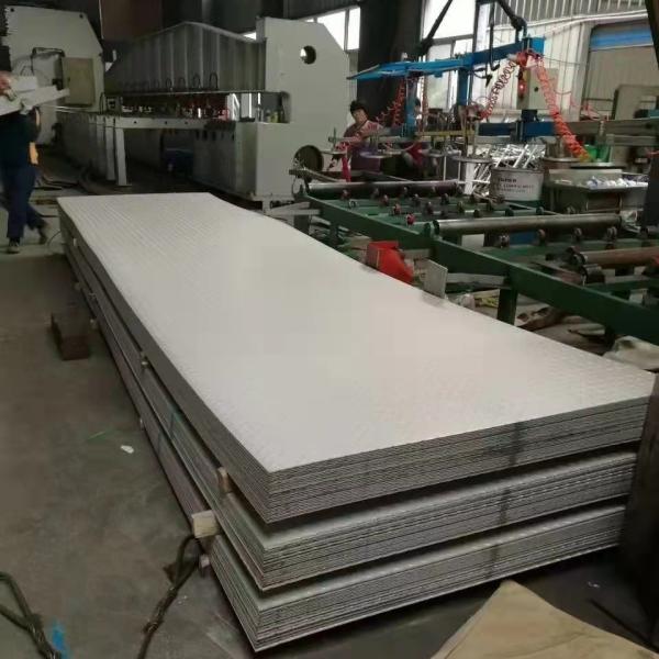 Cold Rolled 304 Stainless Steel Plate Checkered Anti Slip