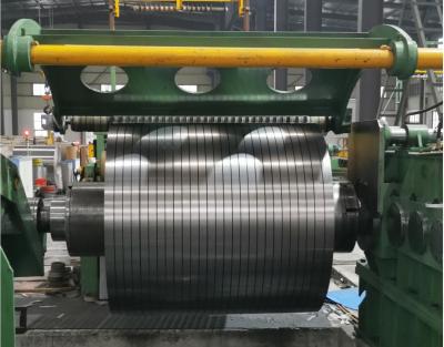 Cold Rolled Strips Coil Slitting Line / Sheet Metal Slitter 100 - 2000mm Width
