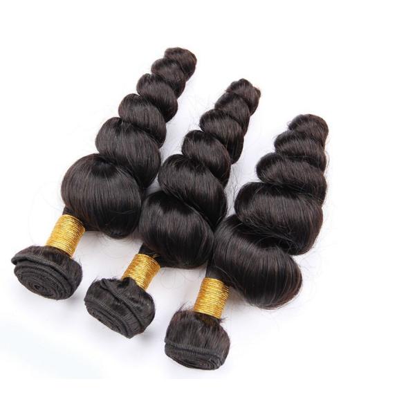 Machine double wholesale virgin hair loose wave