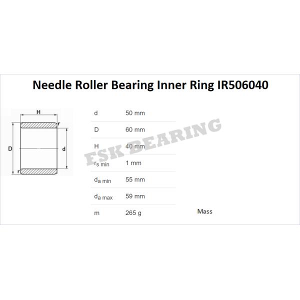 Thicked IR506040 IR556025 IR556035 Inner Ring For Needle Roller Bearing Gcr15 Chrome Steel Bush Sleeve