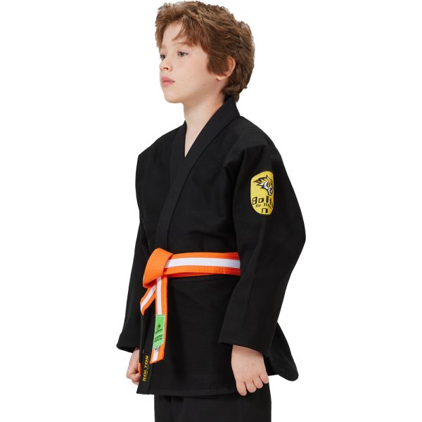 Digital Print 350gsm Fabric Weight 100% Cotton Jiu Jitsu Gi for Kids Boys Durable Martial Arts Wear