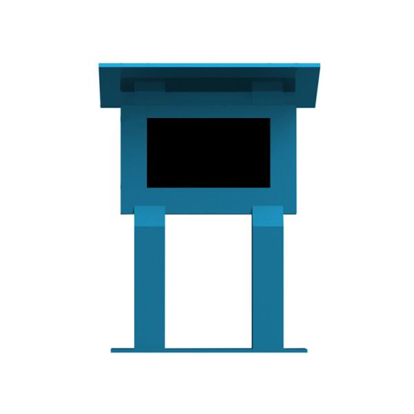 65 inch Weatherproof Android free standing all in one touch tablet digital signage lcd commercial display With top cover