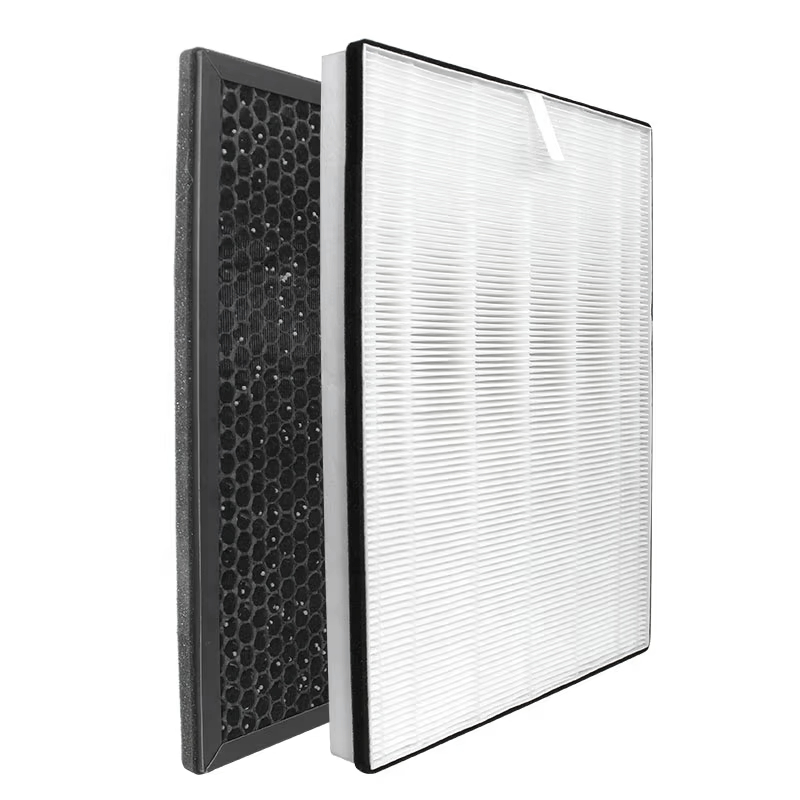 OEM Premium True HEPA Filter H13 with 99.97% Allergen Removal Efficiency and Activated Carbon Media for Air Purifiers - Customizable Size