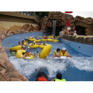 Equipo perezoso del río del parque del agua, equipo del patio de los juegos del agua