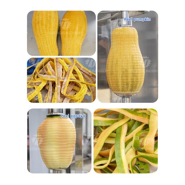 Шелушение цикла овоща Peeler тыквы грейпфрута Honeydew коммерчески
