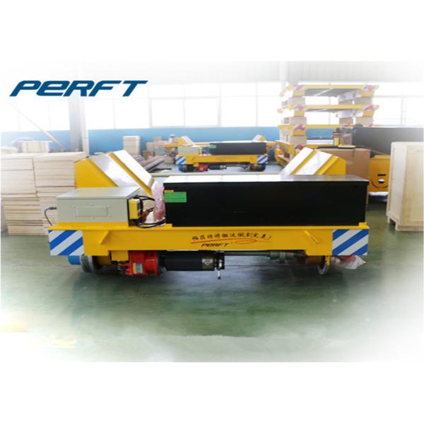 PLC System Remote Controlled Battery Motorized Steel Coil Transfer Car on Rails for Aluminum Coiling Plant