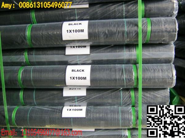 weed control fabric/Black Plastic ground cover for Agriculture/Garden