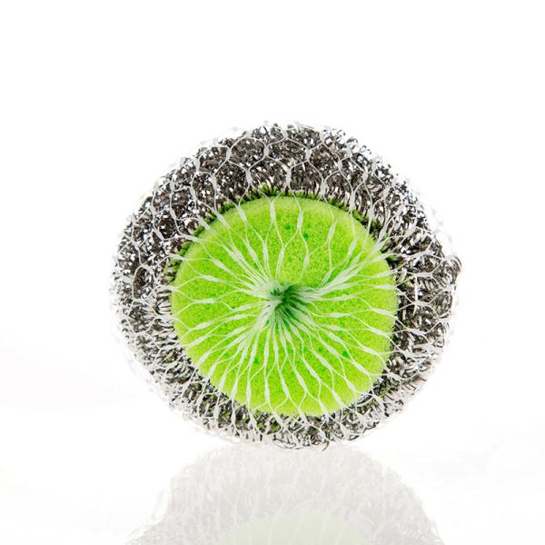 Spiral Design Kitchen Sponge Scrubber Long Lifetime Effective To Clean Away The Stubborn Stains