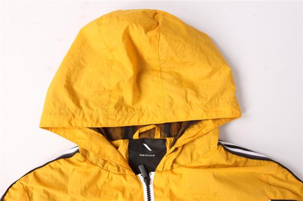 Windproof Men'S Coats And Jackets Clothing Thin Section Contrast Autumn Loose Fit Jacket