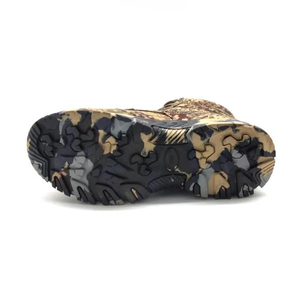 Botas de trekking amarillas impermeables botas de escalada unisex botas de senderismo ligeras