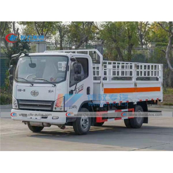 5 Ton Dongfeng LPG Gas Cylinder Delivery Truck With 1 Ton Lifting Platform