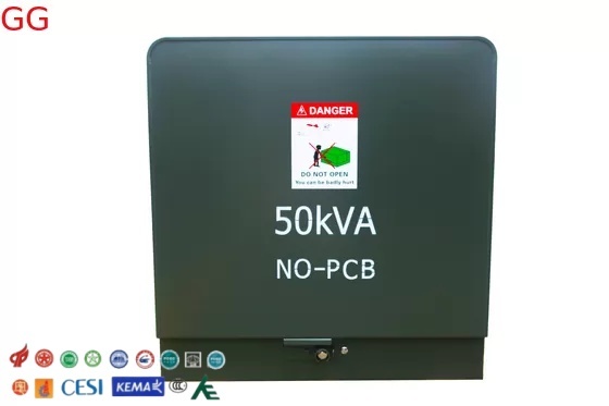 Single-Phase Pad-Mounted Distribution Transformers with No PCB Content 50kVA