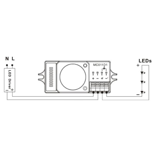 Потолок установил датчик движения DC датчика движения IP20 переключая 12v напольное