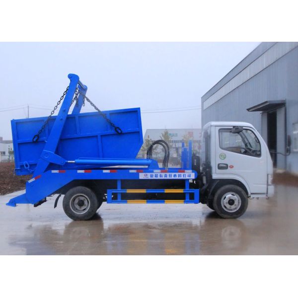 Dongfeng 6cbm Swing Arm Garbage Truck 4X2 Refuse Collection Garbage Collection Vehicle