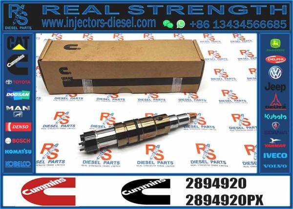 2894920 para Inyector de Combustible Common Rail Diesel para Motor Scania, Piezas de Motor Automotriz de Alto Rendimiento, Ensamblaje de Sistemas de Motor de Automóvil