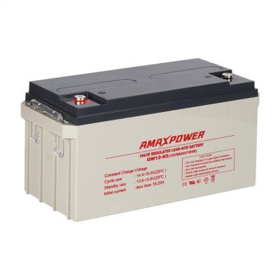 SMF VRLA Agm Valve Regulated Lead Acid 12V 65Ah Portable Uninterruptible Power Supply