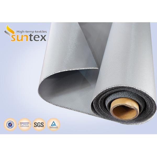 Alkali Free Fiberglass Cloth with Silicone Coating, Suitable for Smoke Curtain