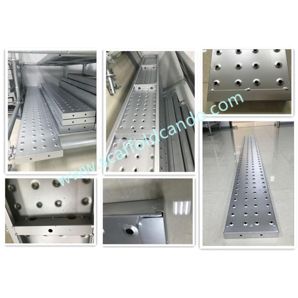 225*38mm galvanized Q195 painting painted scaffolding steel plank, steel board for working platform EN12811