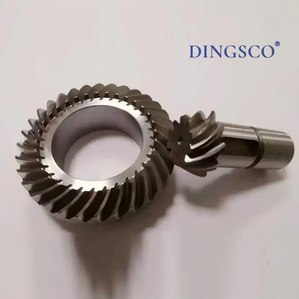 High Precision ISO 4-6 Grade Industrial Gearbox Gear with HRC 58–62 Hardness and DIN 6 Precision