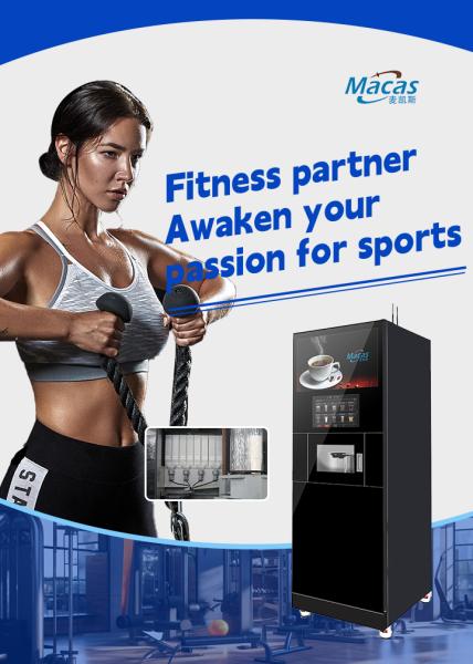 Commercial Protein Shake Coffee Vending Machine with Touch Screen